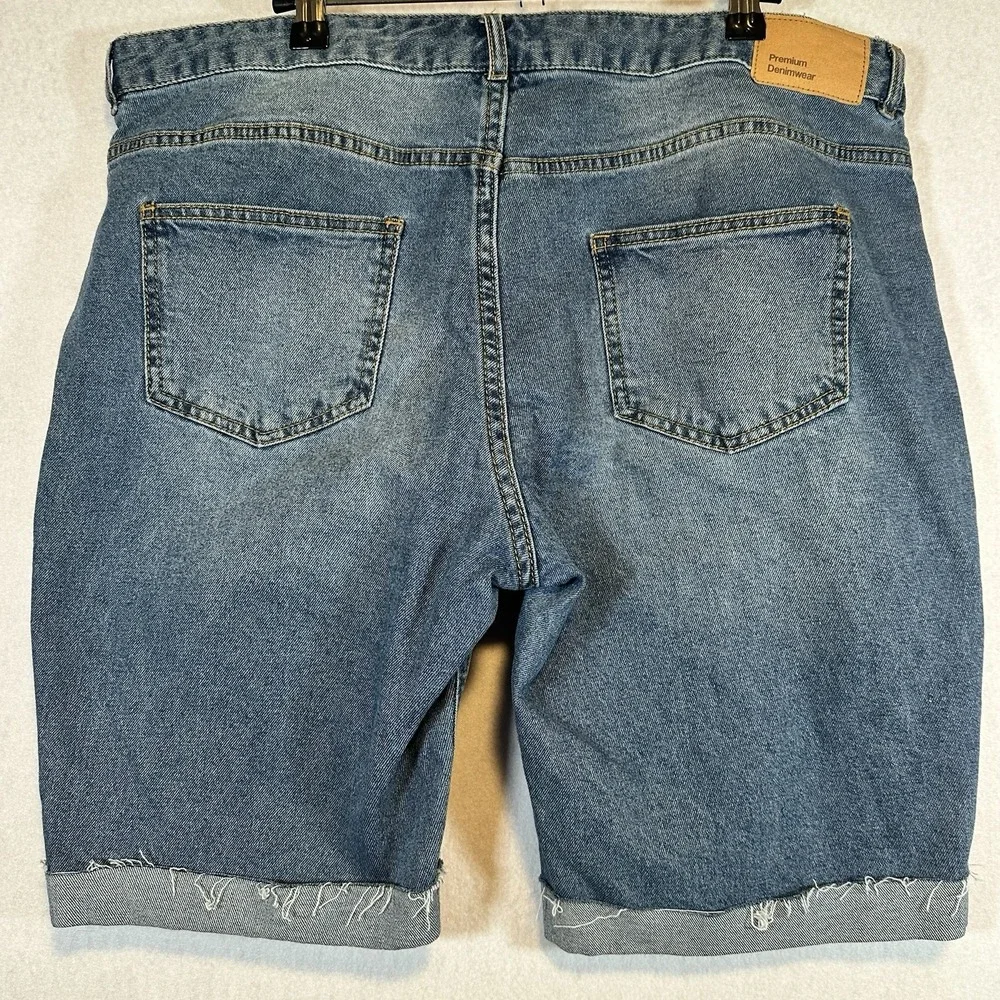 Denim Distressed Women Shorts - Picture 6 of 13